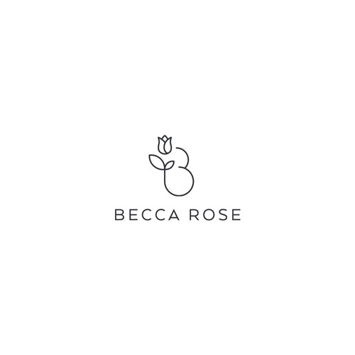 Clean, sophisticated and modern design for Becca Rose