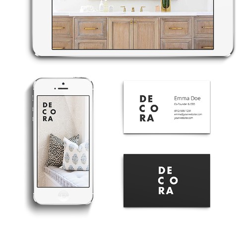 Decora Studios brand identity