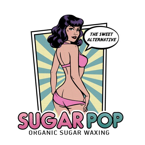 Logo for Pop Art Hair Removal Salon