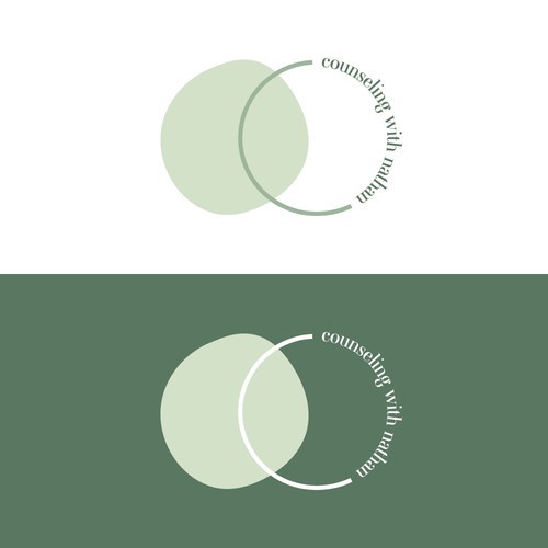 Modern and abstract yet organic logo for a psychotherapist
