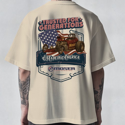 Vintage Racing Car Shirt 