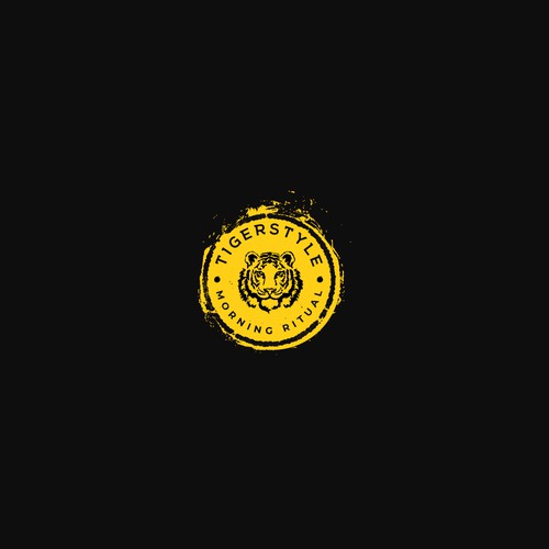 tiger logo design for the coffee brand tigerstyle