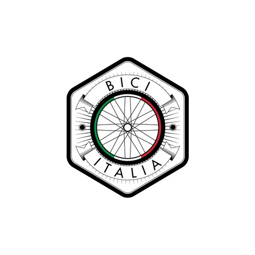 Logo for a cycling tour company