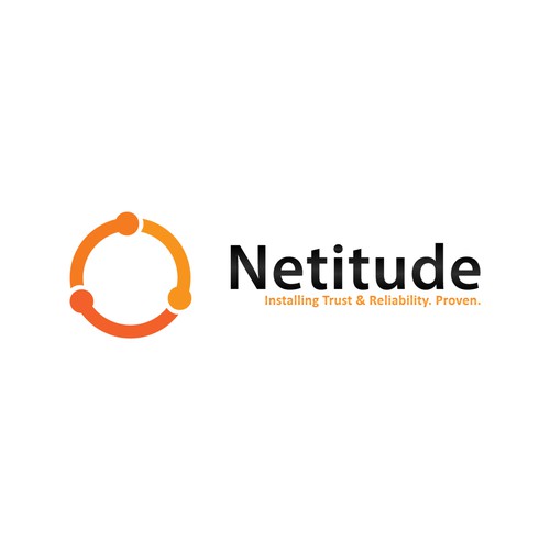 Create a professional logo for Netitude - a proven and trusted IT services Company