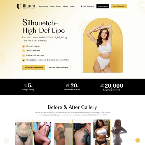 Landing Pages For Plastic Surgery Office To Drive Conversion