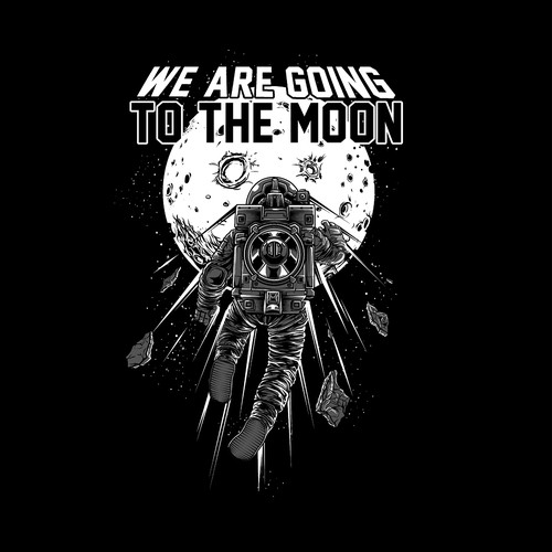 going to the moon 