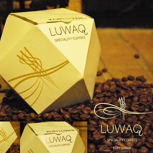 Create product packaging for world's most expensive Coffee