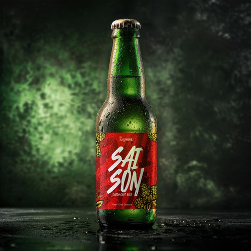Saison Craft Beer Label Design