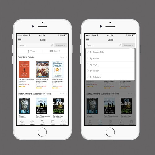 E commerce book app  