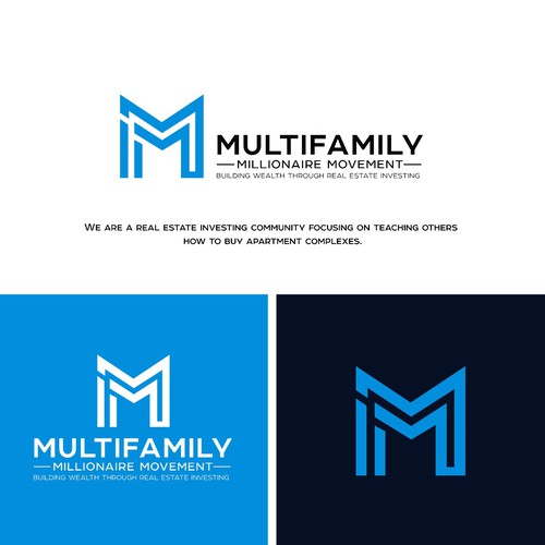 Mutifamilly Millionaire Movement Real Estate Logo