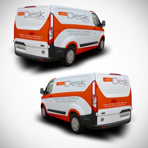 ActivDesk Van Vinyl Wrap