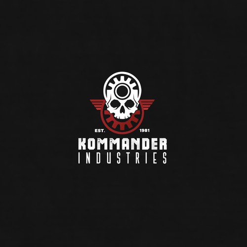 Logo design for Kommander Industries