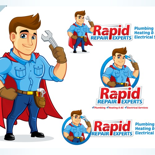 Rapid Repair Experts - NEW company in need of a Logo and Identity.