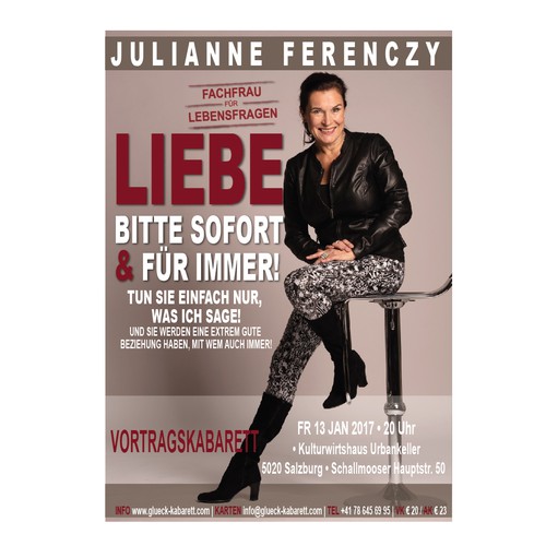 poster for Julianne Ferency