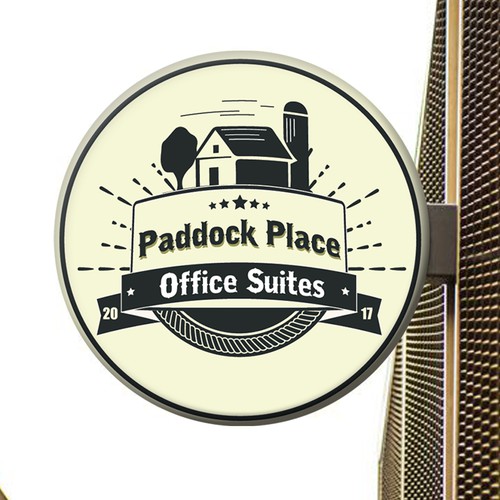 Concept Logo for Paddock Place Office Suites