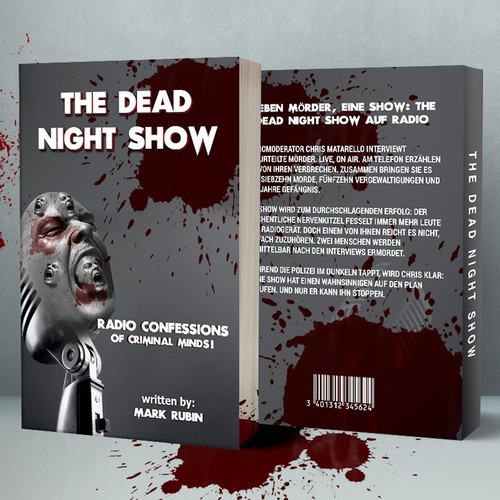 Book cover design v2 - (Psycho-thriller genre)