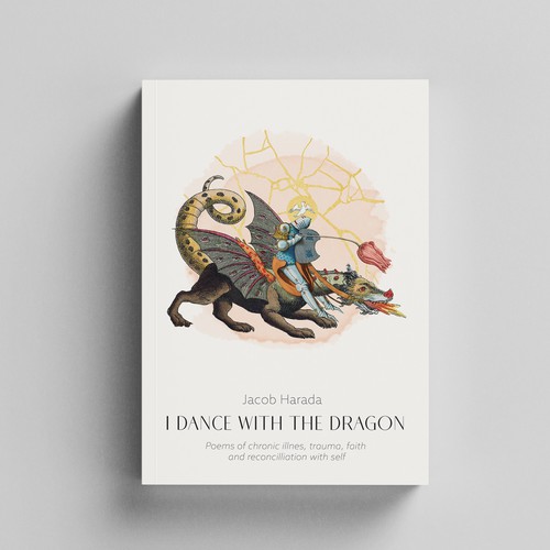 Book cover for a poetry book