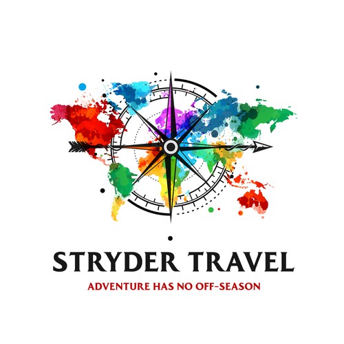 Colourful Stryder Travel logo