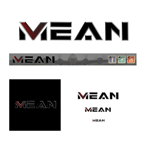 Redesign logo for Mean guns producer