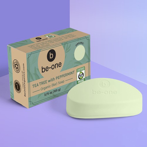 Organic Soap Packaging Design