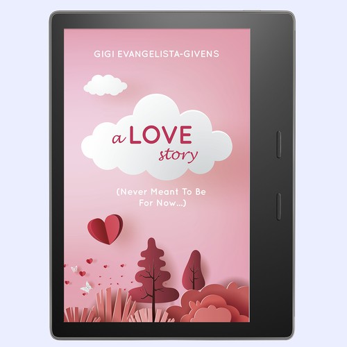Book cover for a love story