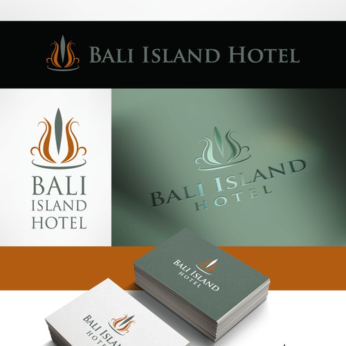 logo design for 4 star bali island hotel (china hotel)
