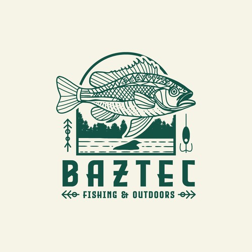 Baztec primitive concept logo