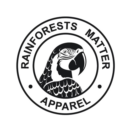 Rainforest Matter Apparel Logo Design 