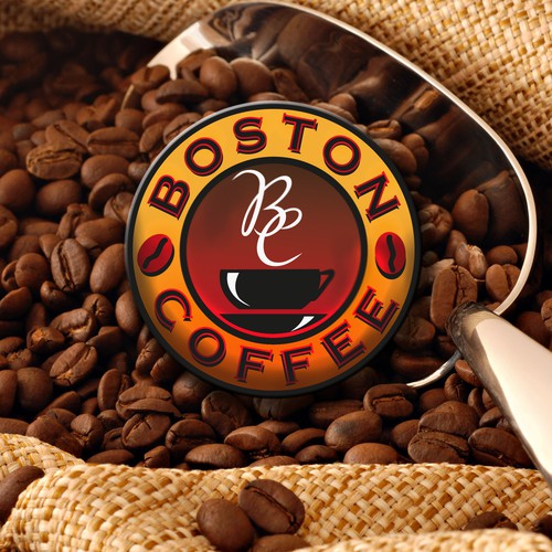 New logo and business card wanted for Boston Coffee