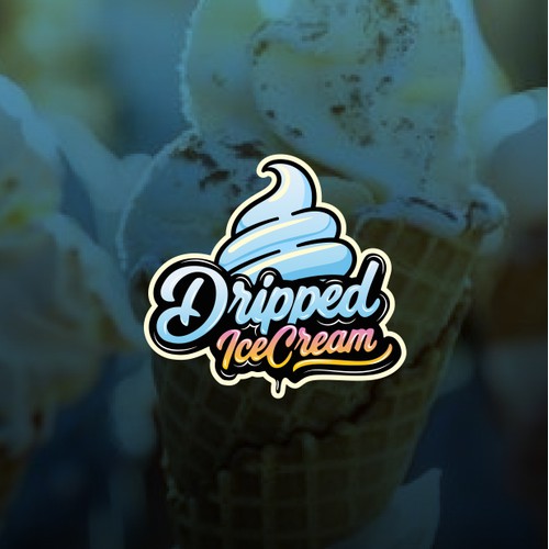 Dripped Ice Cream