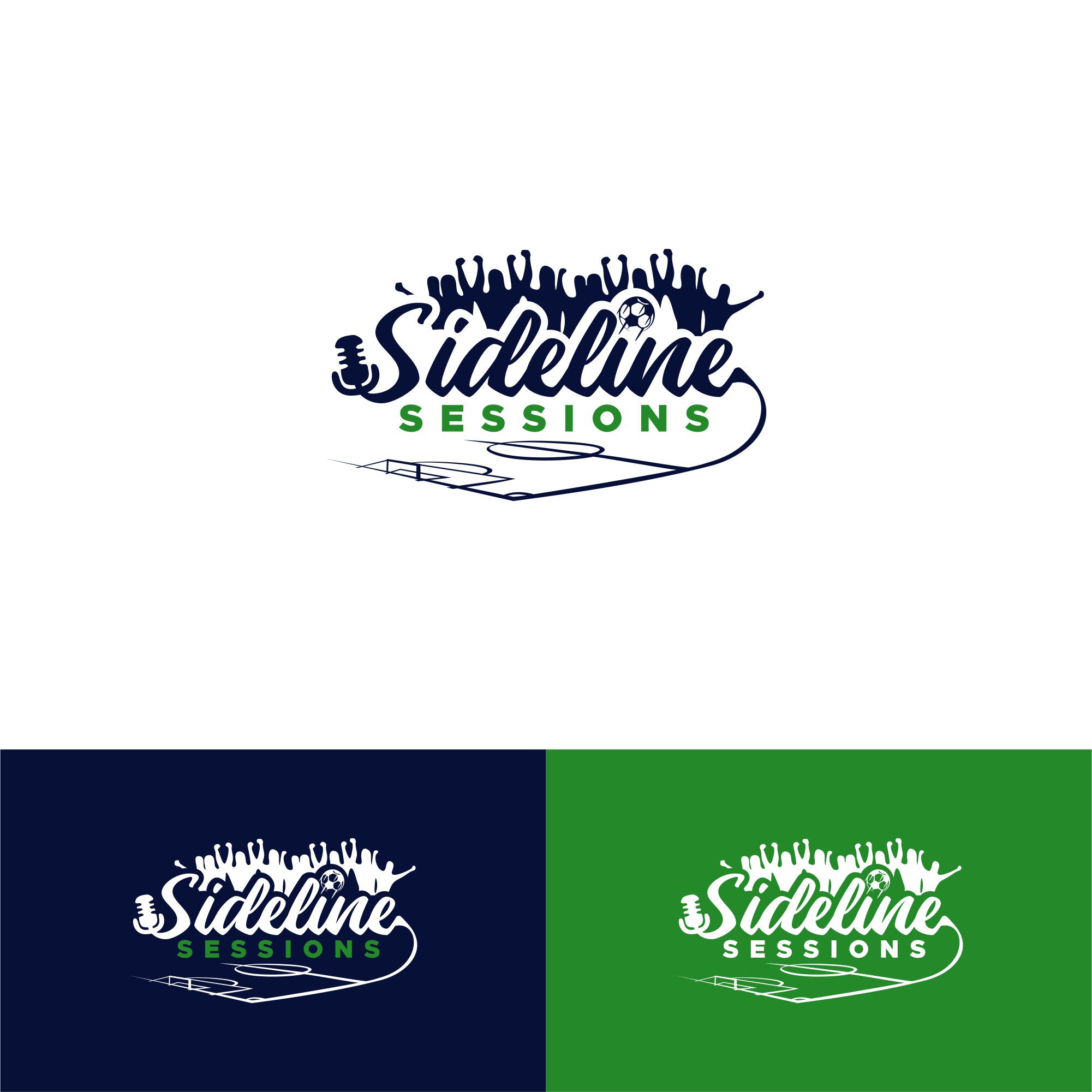 Sideline Sessions: Help us find a logo for our new podcast football sports show!