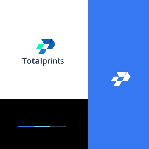 total print logo design