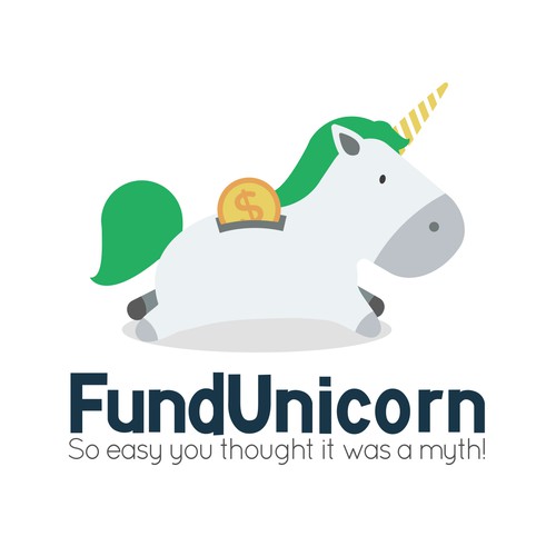 Fun Unicorn Logo design