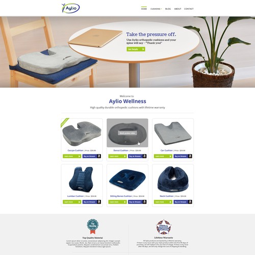 Website template