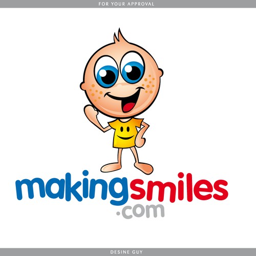 MakingSmiles.com Character and Logo Design