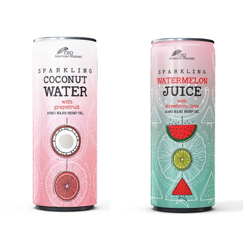 CBD Beverage Label