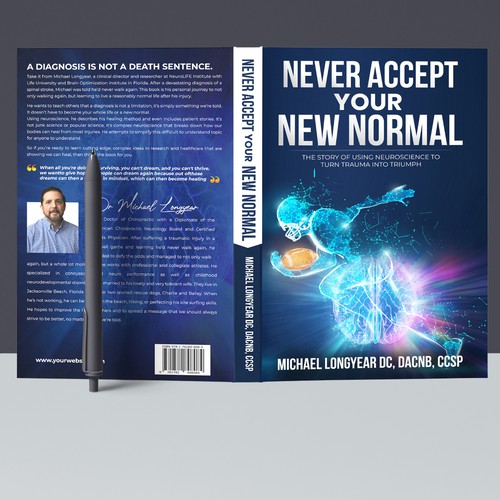 I need a powerful book cover design that speaks to the triumph of learning to walk again