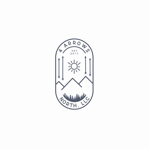 Logo Concept Proposal for 4 Arrows North, LLC