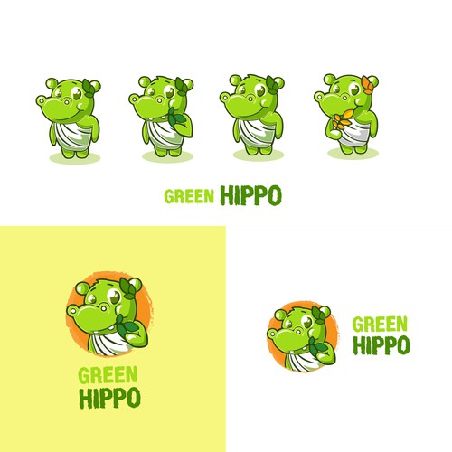 GREEN HIPPO