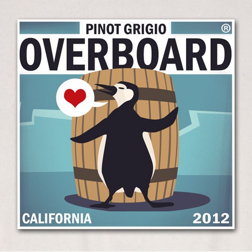 Wine label design