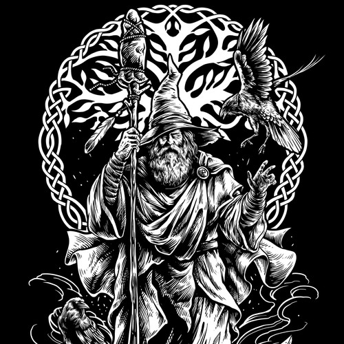 Tshirt Mythologie Nordique Viking