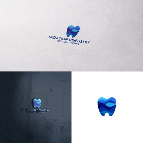 Logo concept for a dental clinic in Coral Spring, Florida