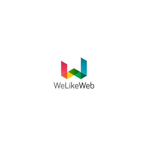 WeLikeWeb Logo design