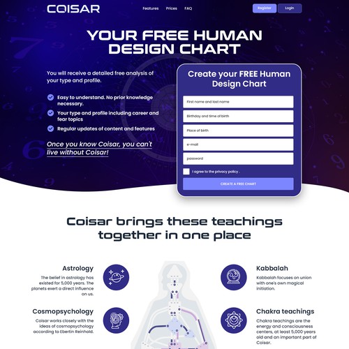 Website design