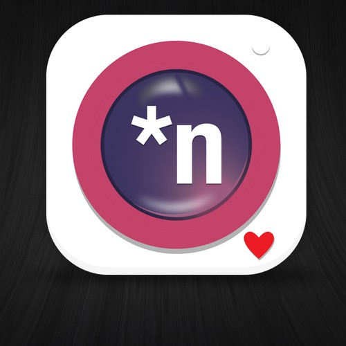 Create an engaging App Icon for an exciting new Entertainment News Photo App