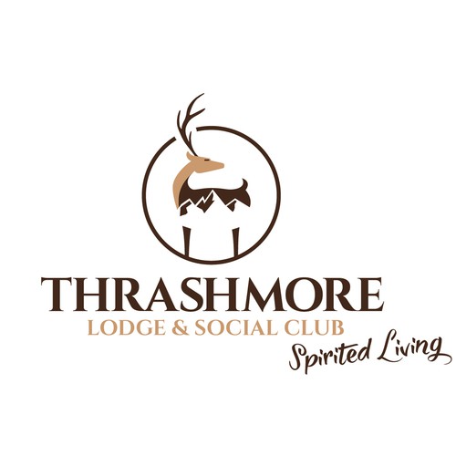 Logo design for Thrashmore Lodge & Social Club.