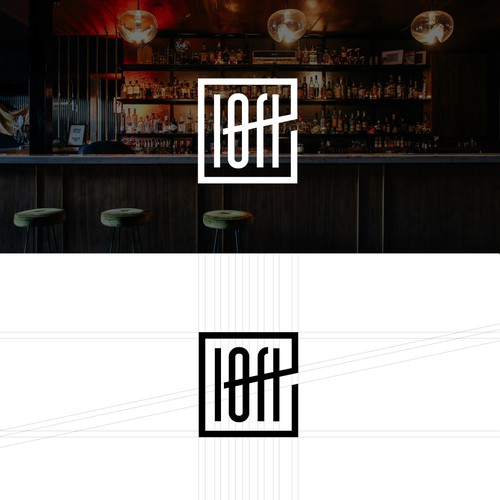 Logo and brand identity for a Loft bar in Poland