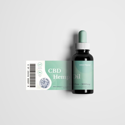 Label Design For Hemp Oil