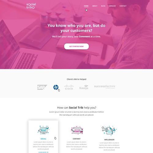 Nerdy Social Media Agency Needs a New Website