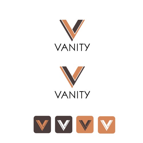 logo concept idea for Vanity nr. 3